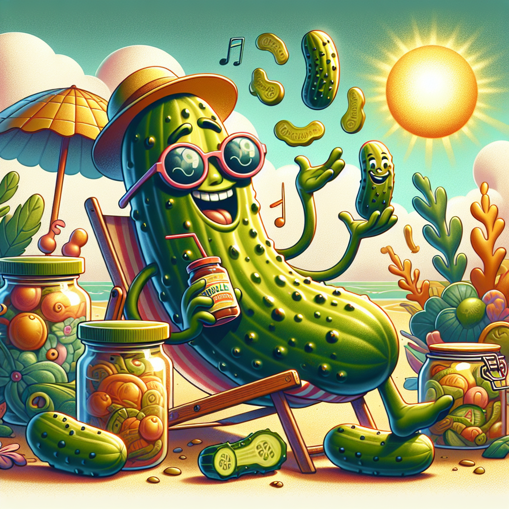 Funny pickle memes showcasing hilarious gherkin humor