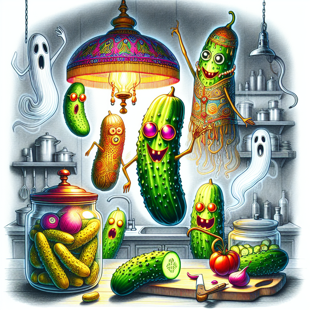 Pickle Paranormal Activity: Eerie Encounters with Cucumbers