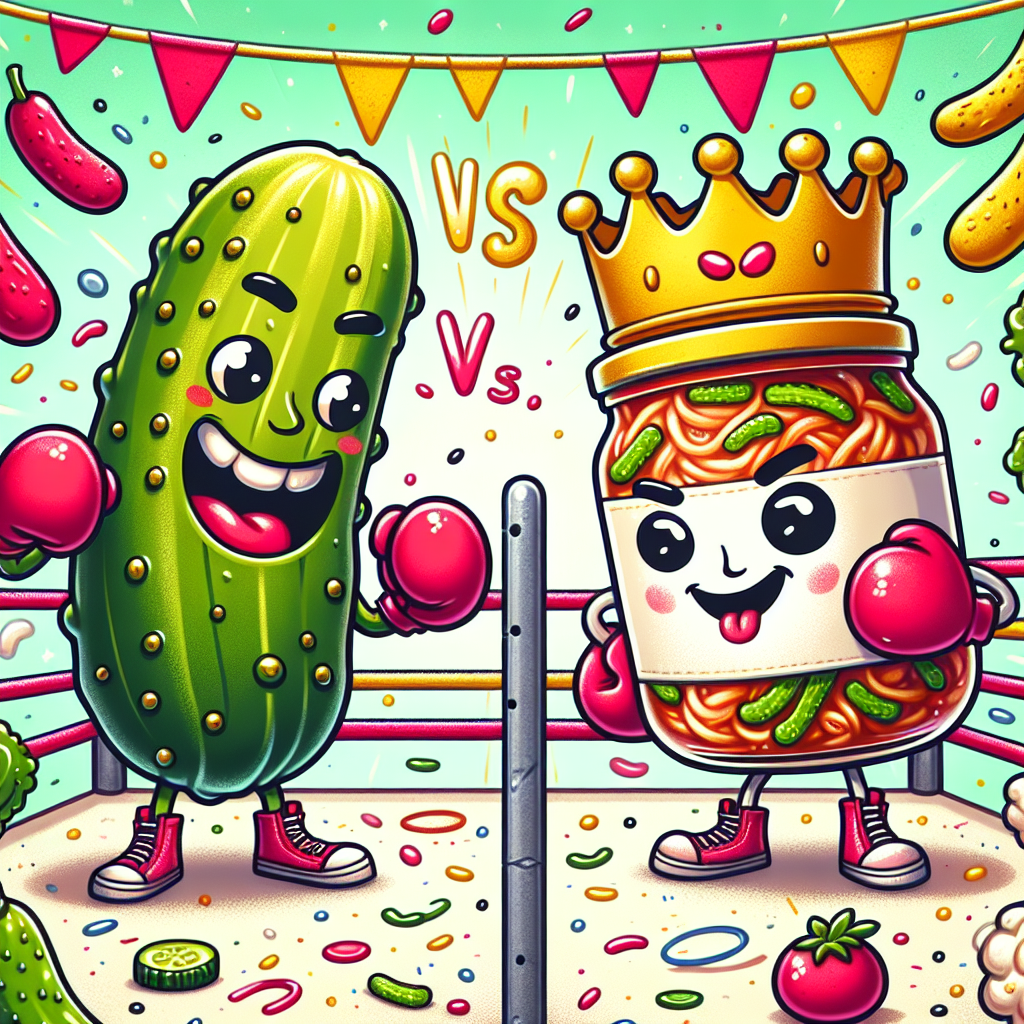 Pickle Vs Kimchi